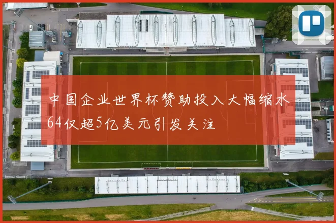 中国企业世界杯赞助投入大幅缩水64仅超5亿美元引发关注